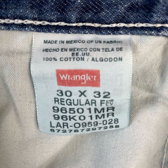 Wrangler Denim Jeans Size 30W X 32L - Picture 6 of 6